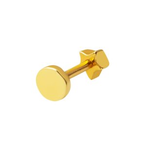 14 Karat Gold Tragus Piercing Earring