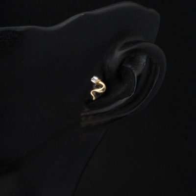 14K Gold Piercing Tragus Earring - 14K - 0.64g - EZ Gold