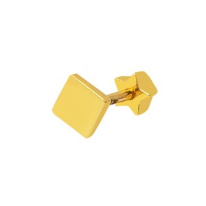 14 Carats Or Carré Tragus Boucle d&rsquo;Oreille
