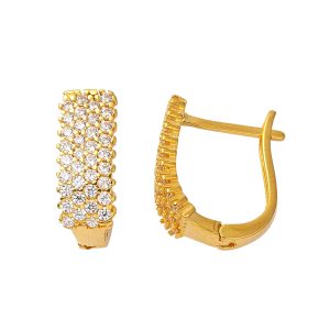 Moon Işığı 14 Karat Gold Earring