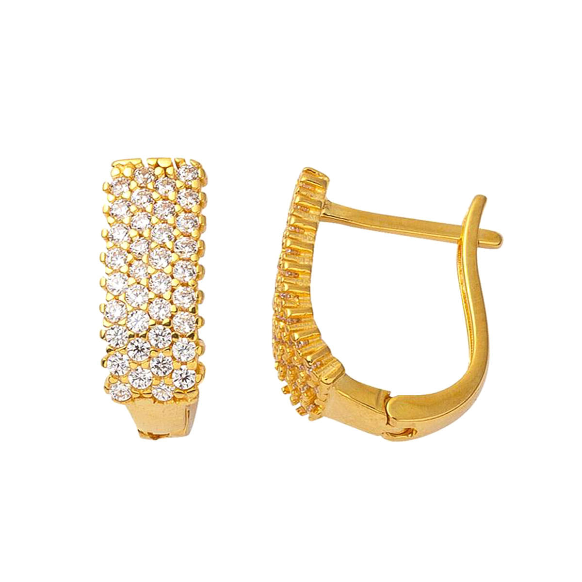 Lune Işığı 14 Carats Or Boucle d'Oreille