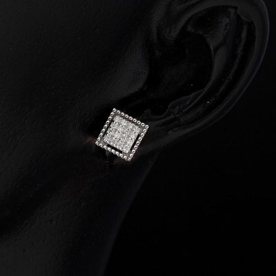 Zer 0,16 Karat Diamond Gold Earring - 14K - 2.12g - EZ Gold