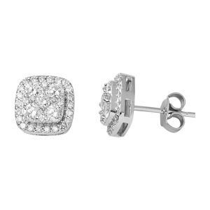 0,97 Carat Yakamoz Diamant Boucle d&rsquo;Oreille