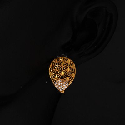 Life 22 Ayar Altın Küpe - 22K - 3.24g - EZ Gold