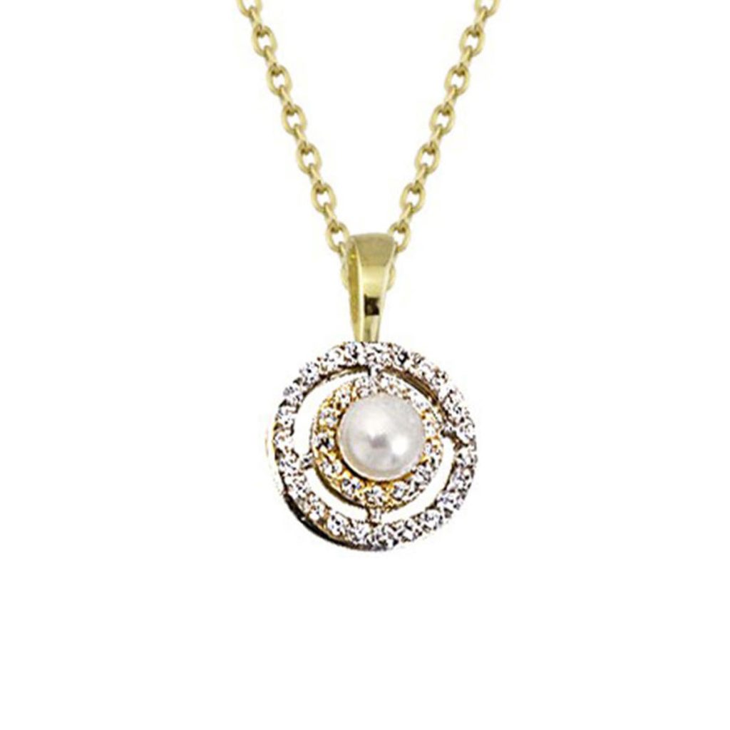 Asti Pearl Gold Necklace