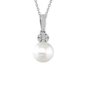 Massima de Perles Blanc Or Collier