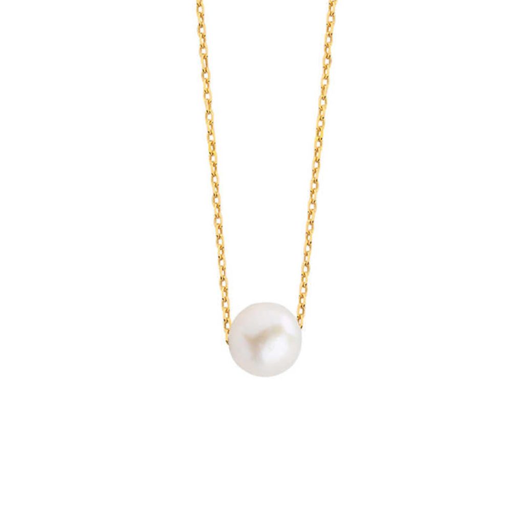 Pearl 14 Karat Gold Necklace