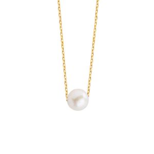 Pearl 14 Karat Gold Necklace