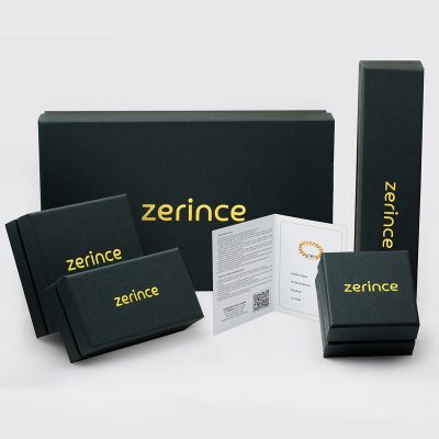 Goutte avec Perles Blanc Or Collier - 14K - 2.1g - EZ Gold
