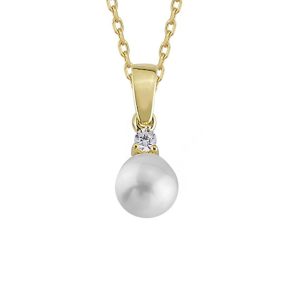 Amalfi de Perles Or Collier