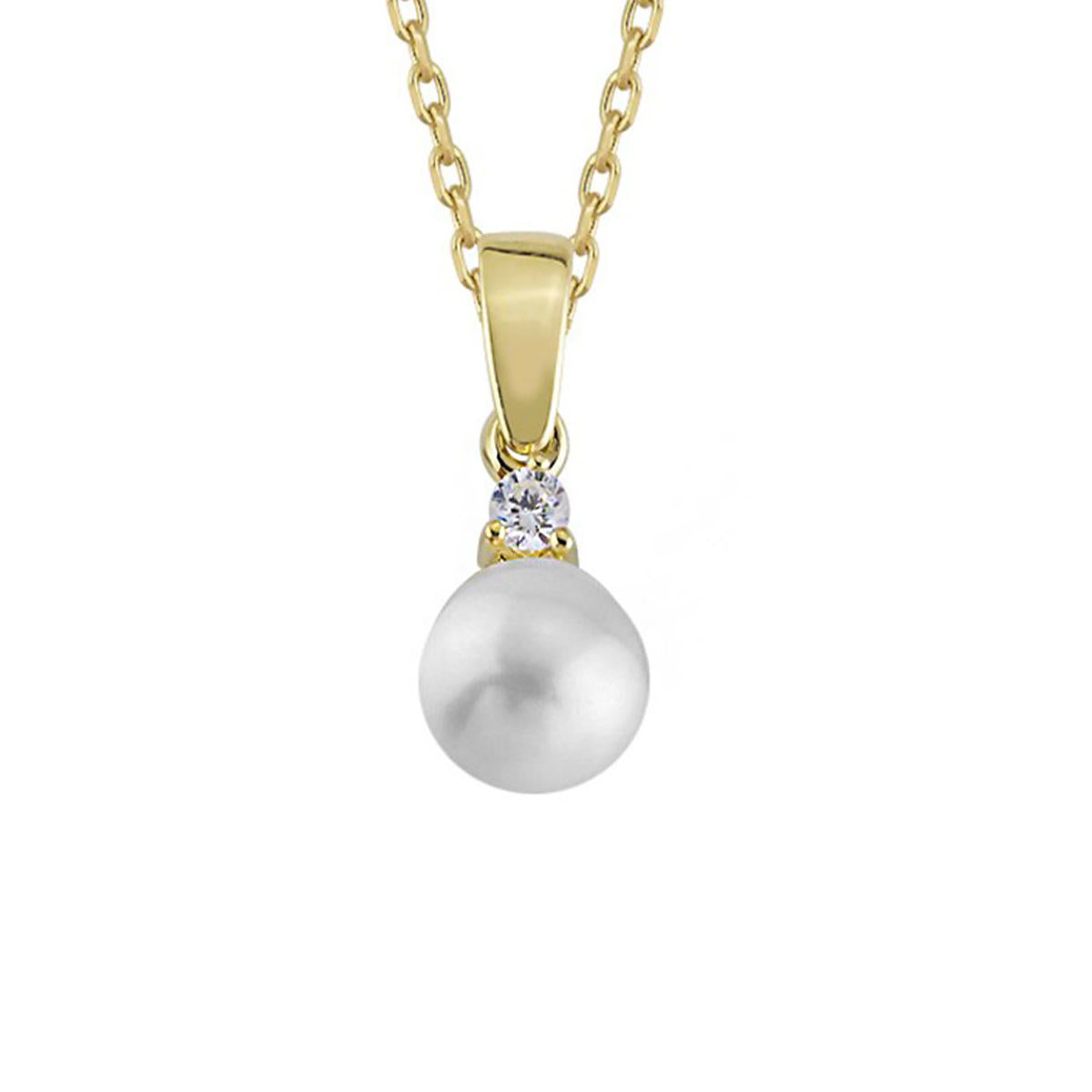 Amalfi Pearl Gold Necklace