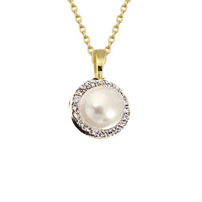 Luino avec Perles Or Collier