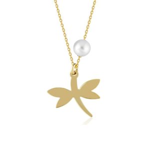 Yusufçuk de Perles Or Collier