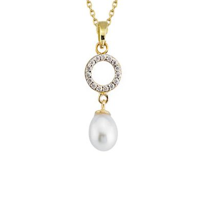 Era avec Perles Créole Or Collier