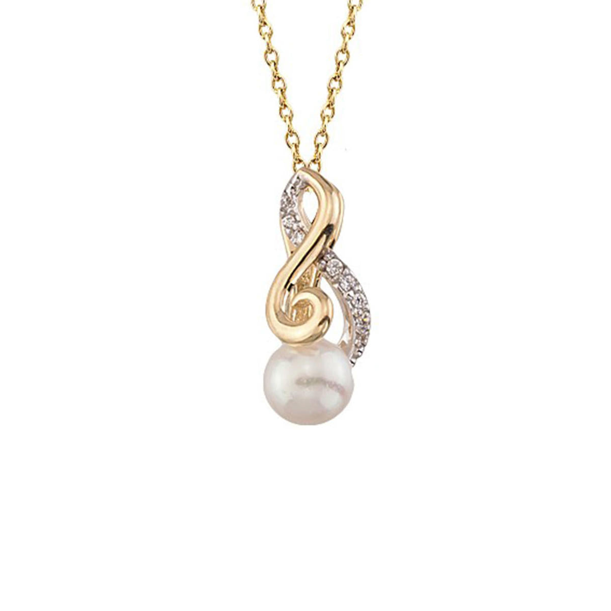 Loano de Perles Infini Or Collier