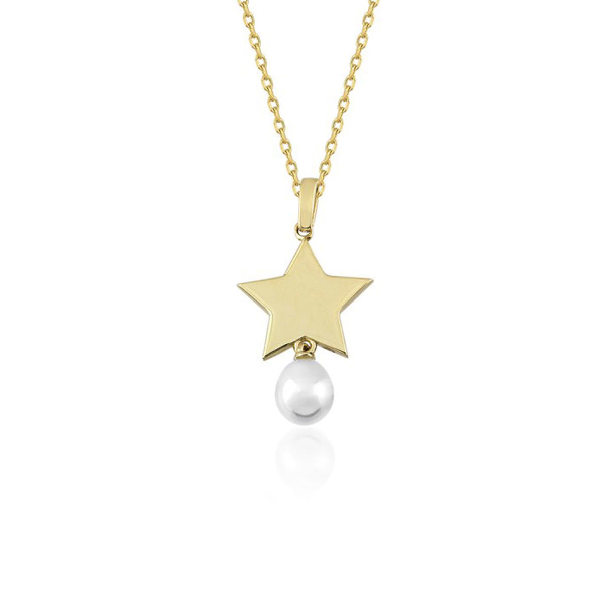 Stella Mia Pearl Gold Necklace