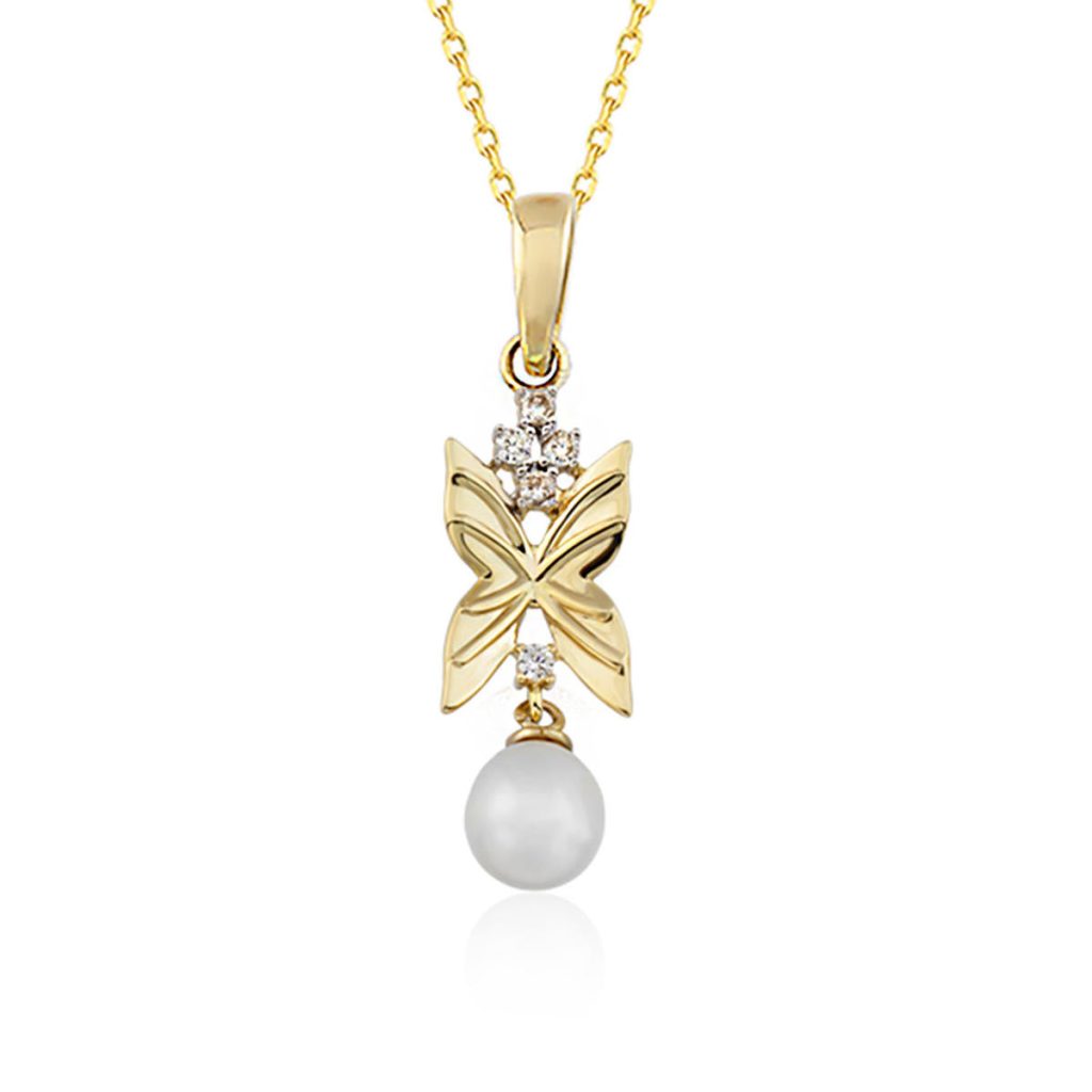 Florina de Perles Or Collier