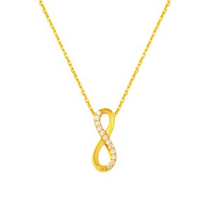 Sonsuzluklu 22 Karat Gold Necklace