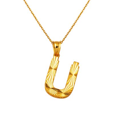 Ü Lettrei Zincirli 22 Carats Or Collier