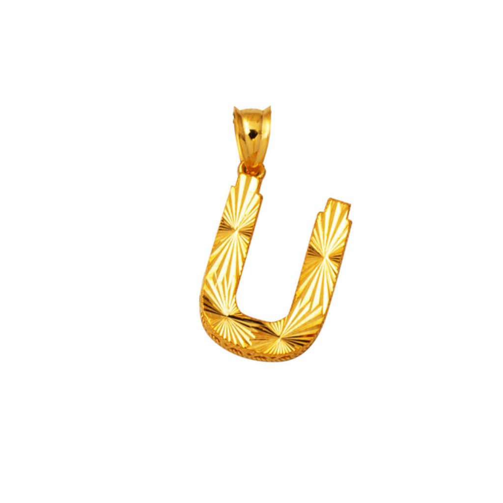 Ü Lettrei Zincirsiz 22 Carats Or Collier