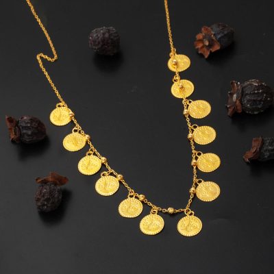 Tuğra Dizili 22K Zincirli Gold Necklace - 22K - 5.85g - EZ Gold