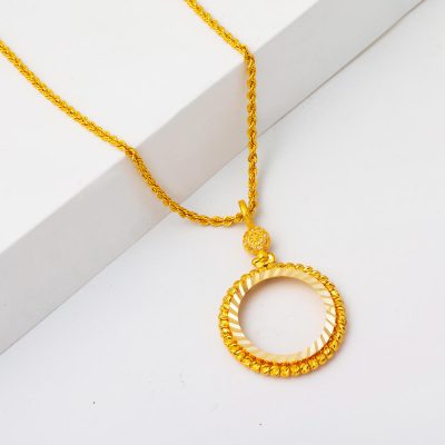 Demi Or Takılabilen Doriquelı Collier - 14K - 7.1g - EZ Gold