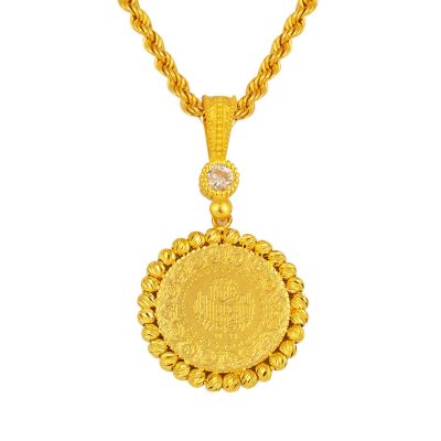 Quart Orlı 14 Carats Zincirli Collier