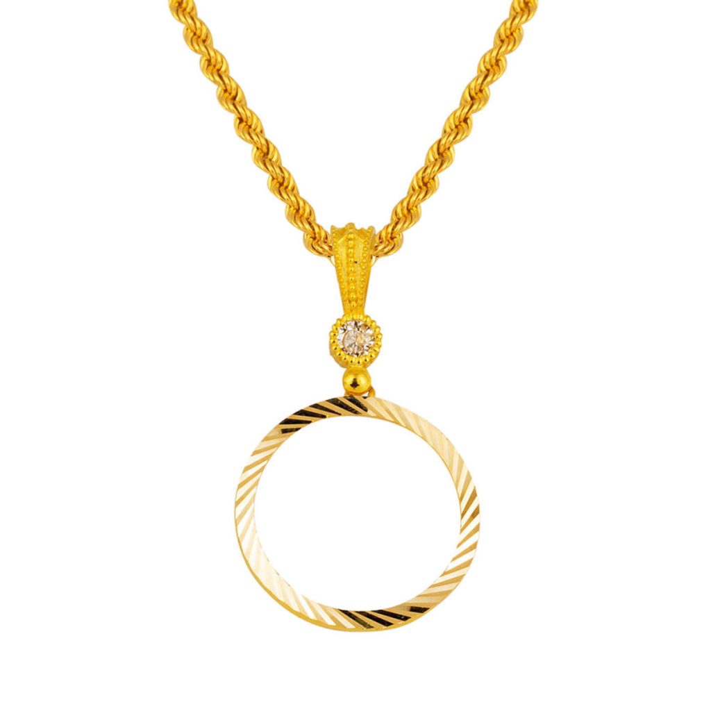 14 Carats Demi Or Takılabilen Collier