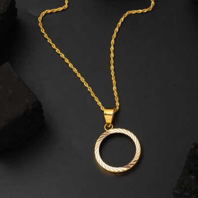 Half Gold Takılabilen 14K Zincirli Necklace - 14K - 1.95g - EZ Gold