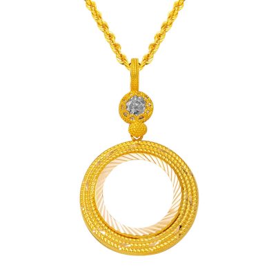 Çerçeveli 14 Carats Quart Orlık Collier