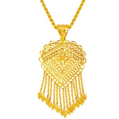 Hint İşi 22 Karat Gold Necklace