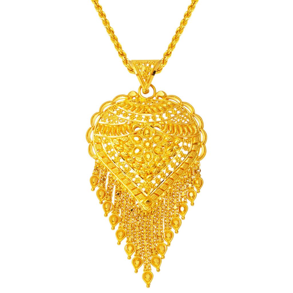 22 Carats Hint İşi a Chaine Or Collier