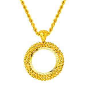 Top Goldlarla İşlenmiş Half Goldlık Necklace