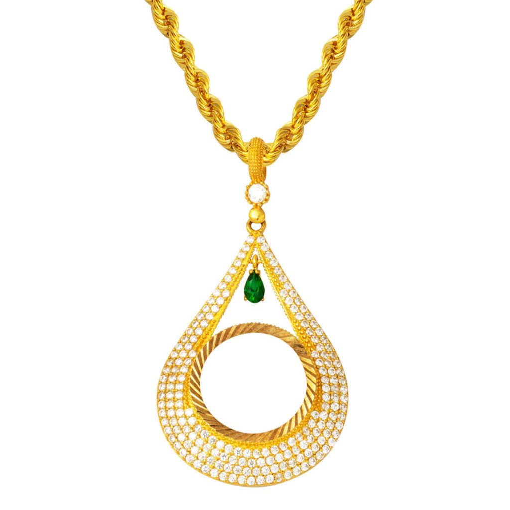 Quarter Goldlık Drop Necklace
