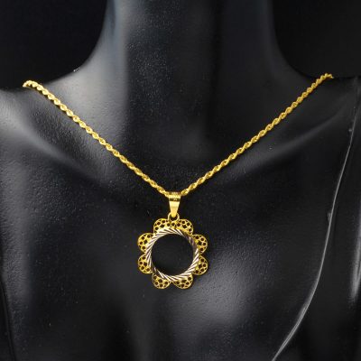 Gül Quarter Gold Takılabilen Gold Necklace - 14K - 3.01g - EZ Gold