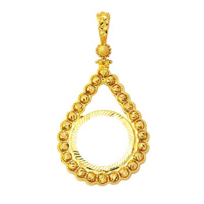 Dorique 22 Carats Quart Or Collier Çerçevesi
