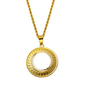 Versage Quart Or Çerçeveli Collier