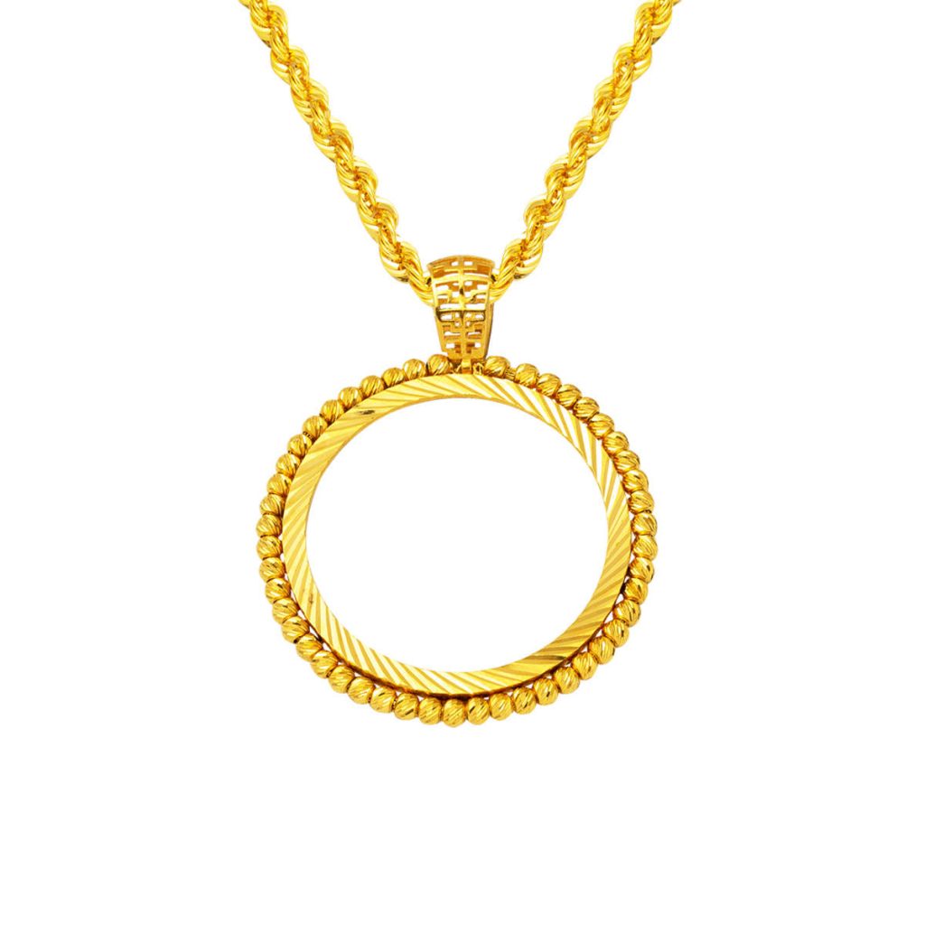 Top Top 22 Karat Half Goldlık Necklace