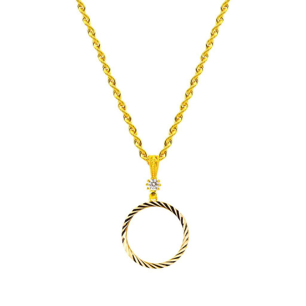 Quarter Goldlık Chain 14 Karat Necklace