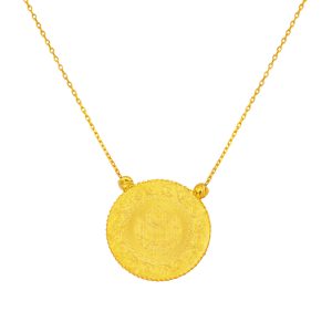 Quarterli 22 Karat Gold Chain Necklace