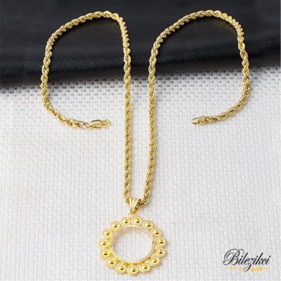 sans Pierre Papatya 14 Carats Demi Or Çerçevesi - 14K - 1.79g - EZ Gold