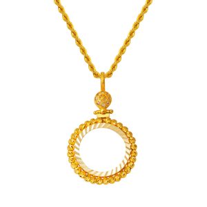 Quarter Gold Takılabilen Ball Necklace