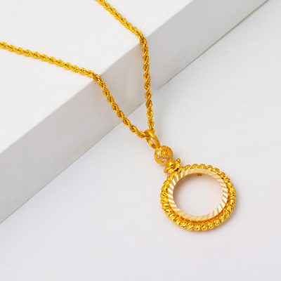 Çeyrek Altın Takılabilen Dorika Kolye - 14K - 6.19g - EZ Gold