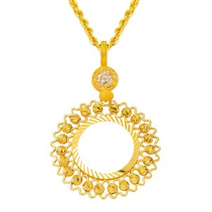 Bilezikçi Designed 14 Karat Quarter Goldlık Necklace