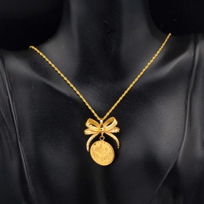 Demi avec Reşat 22 Carats Or Collier - 22K - 11.14g - EZ Gold