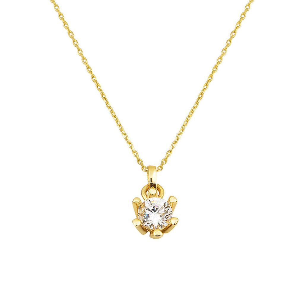Altı Griffe Model Solitaire Or Collier