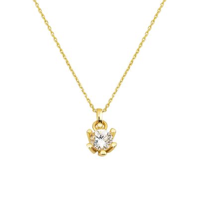 Altı Griffe Model Solitaire Or Collier