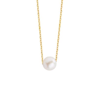 Pearl 14 Karat Gold Necklace