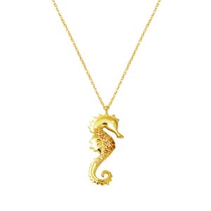 Deniz Atı Model Figür Or Collier