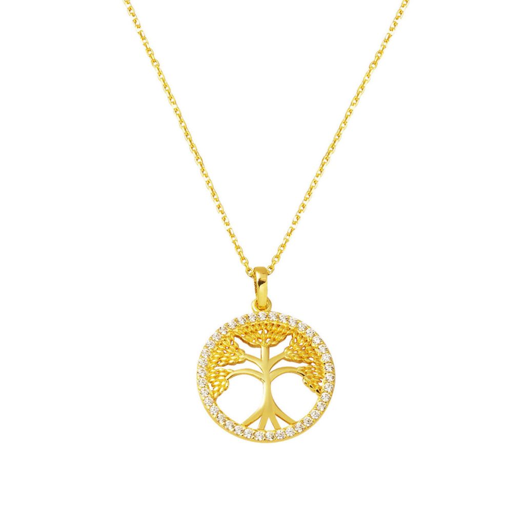 Tree of Life Women's Gold Necklace